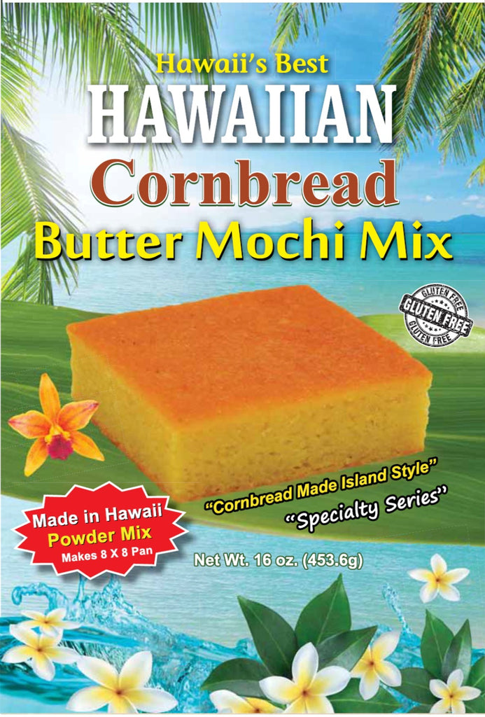 Free Shipping! (10 BAGS - EXTRA VALUE PACK, $6.49 EACH) CORNBREAD BUTTER MOCHI MIX
