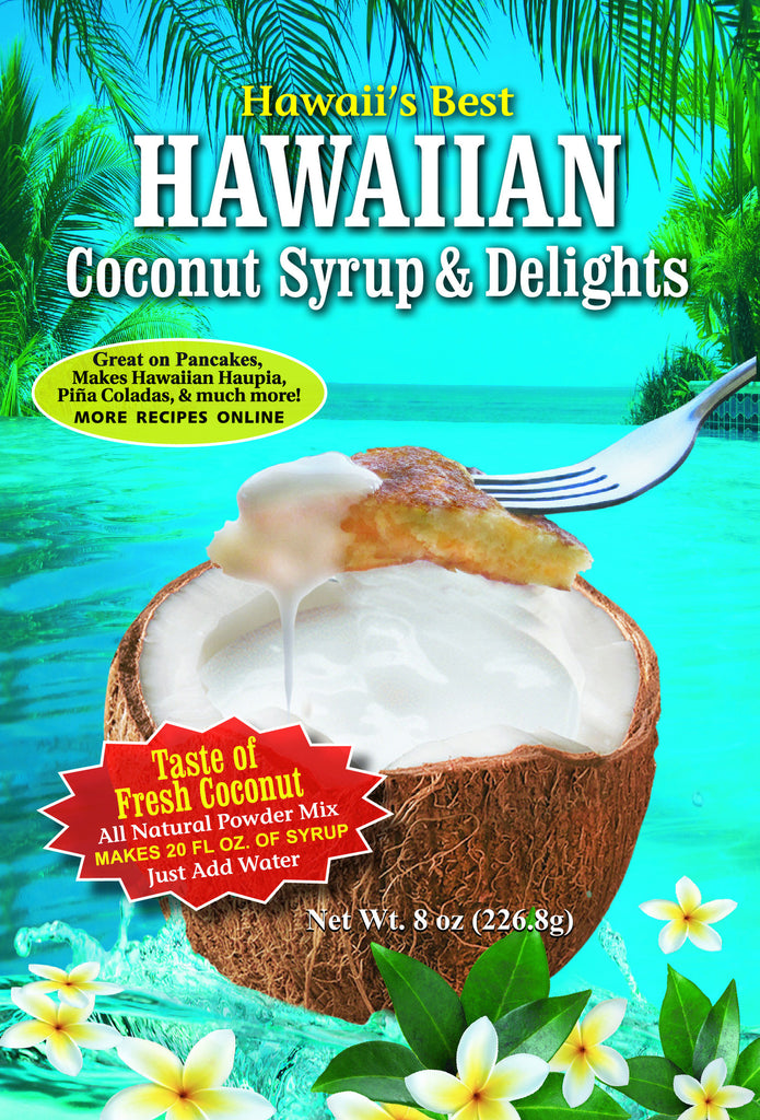 (3 BAGS - EXTRA VALUE, $7.49 EACH) COCONUT CREAM SYRUP MIX (8 oz package)