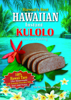 Free Shipping! (10 BAGS - EXTRA VALUE PACK, $5.49 EACH) HAWAII KULOLO MIX (Taro Pudding).