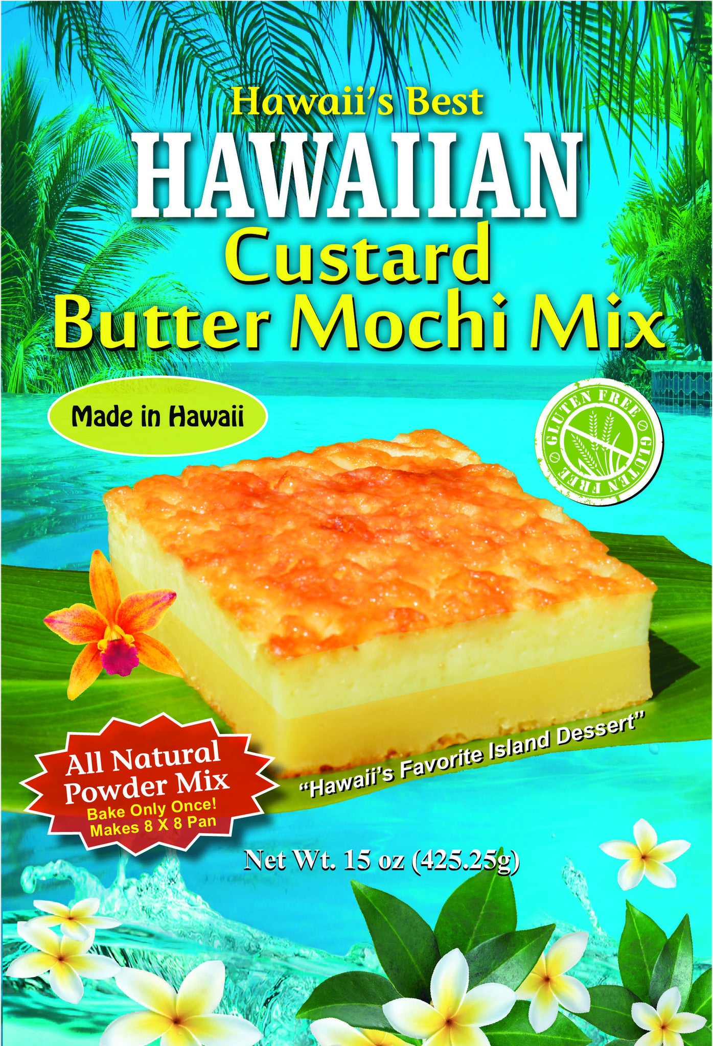 (5 BAGS - EXTRA VALUE PACK, $6.49 EACH) CUSTARD BUTTER MOCHI MIX