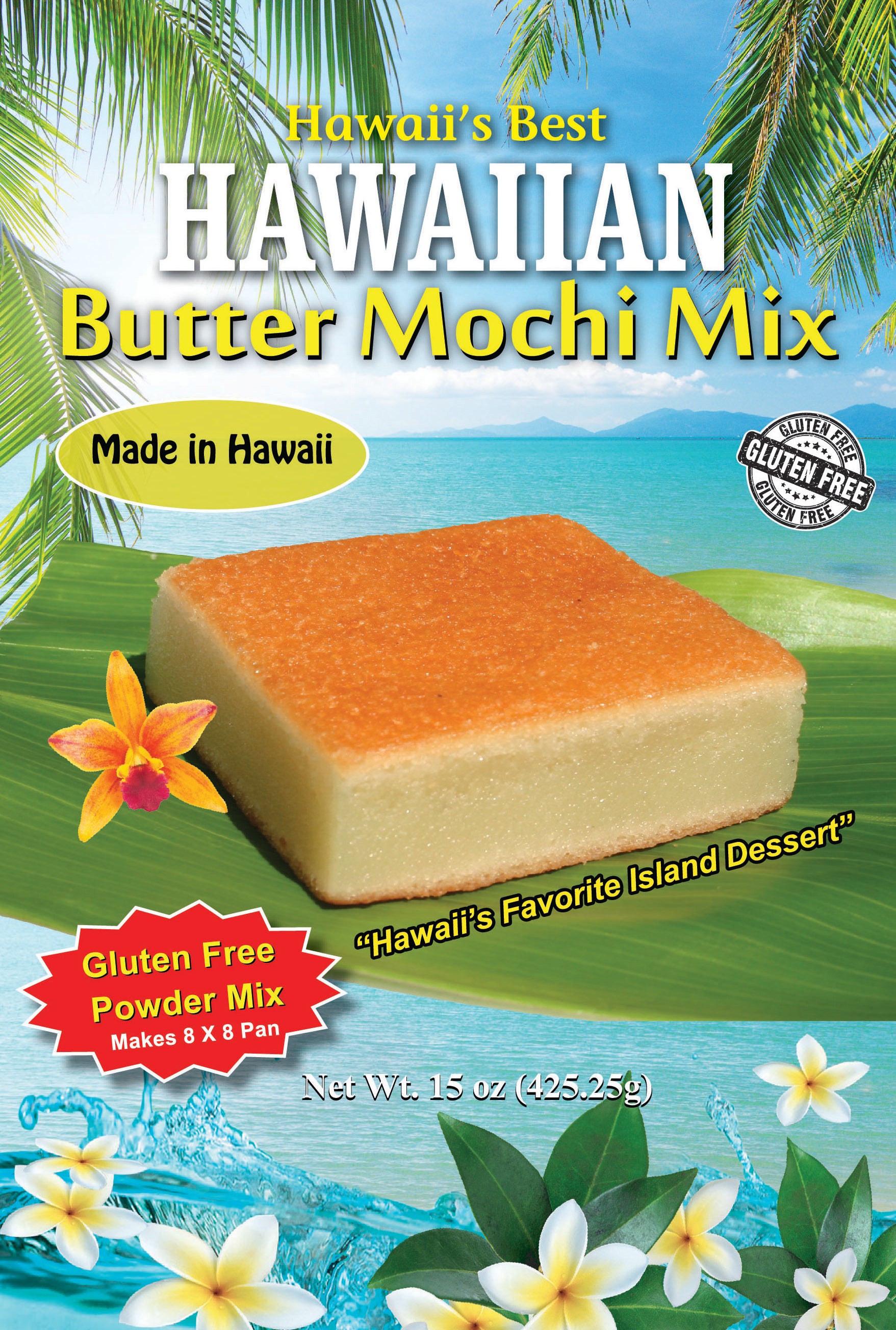 Free Shipping! (10 BAGS - EXTRA VALUE PACK, $5.49 EACH) BUTTER MOCHI MIX