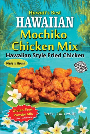 Free Shipping! (10 BAGS - EXTRA VALUE PACK, $5.49 EACH!) MOCHIKO CHICKEN MIX, Specialty Item, HAWAIIAN STYLE (TERIYAKI) FRIED CHICKEN