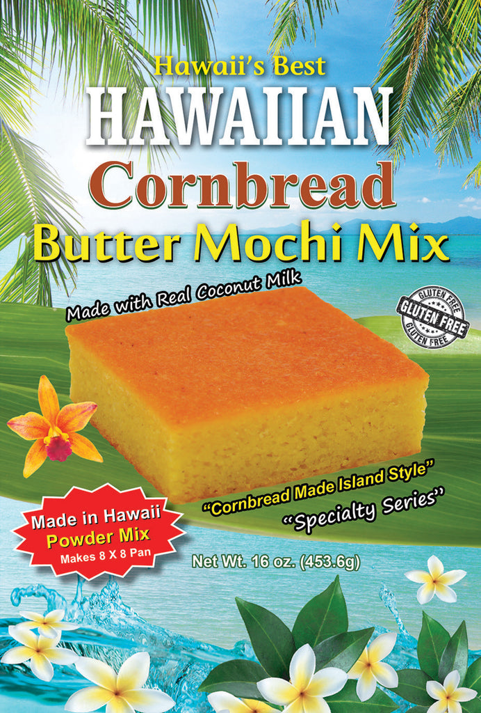 Free Shipping! (10 BAGS - EXTRA VALUE PACK, $5.49 EACH) CORNBREAD BUTTER MOCHI MIX