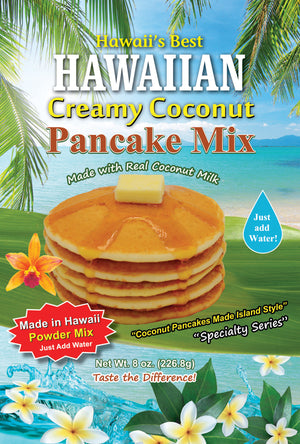 Free Shipping! (10 BAGS - EXTRA VALUE PACK, $5.49 EACH!) CREAMY COCONUT PANCAKE MIX