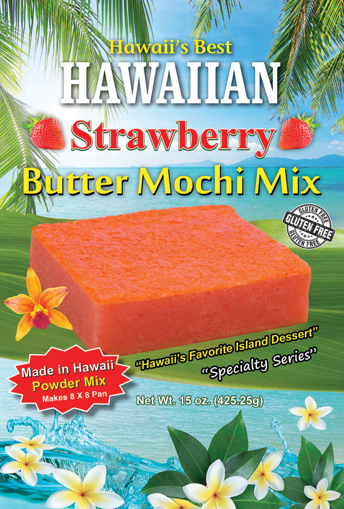 (3 BAGS - EXTRA VALUE PACK, $7.49 EACH) STRAWBERRY BUTTER MOCHI MIX, SPECIALTY ITEM